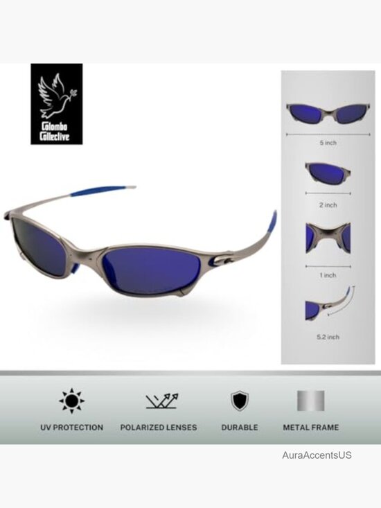Unisex Polarized UV400 Wrap-Around Sports Sunglasses – Retro Oval Design, main image 4